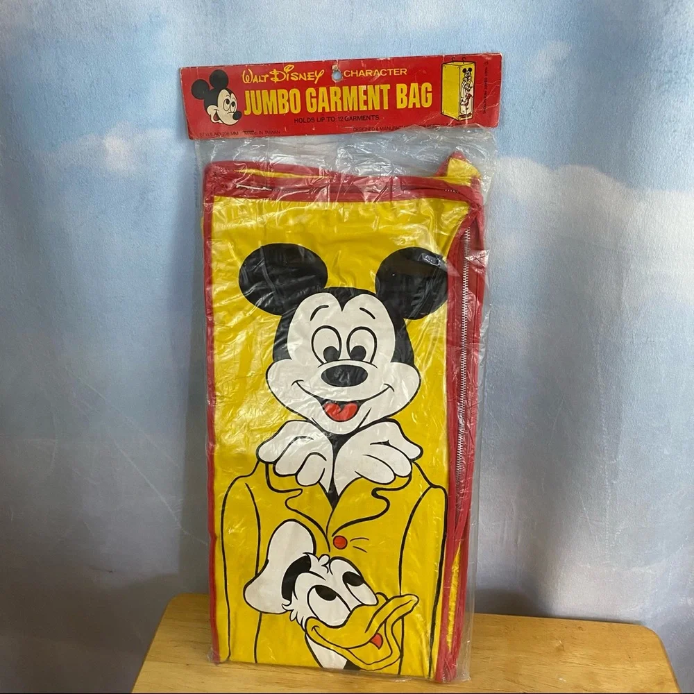 Vintage Disney Mickey Goofy Garment Bag